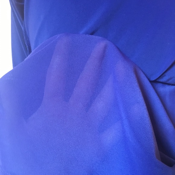 Royal blue Merona dress with shapewear slip. - Picture 4 of 4